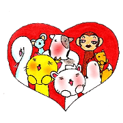 Animals Valentines.
